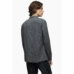 All Saints AllSaints Grey Downham Long Sleeve Shirt 1 All Saints AllSaints Grey Downham Long Sleeve Shirt -AllSaints shop unnamed file 2498