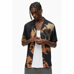 All Saints AllSaints Silverlake Black Shirt -AllSaints shop unnamed file 2508