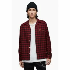 All Saints AllSaints Grey Delancey Shirt