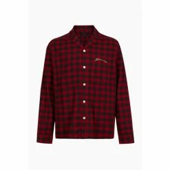 All Saints AllSaints Grey Delancey Shirt -AllSaints shop unnamed file 2531