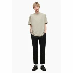All Saints AllSaints Grey Refract Short Sleeve Crew Shirt 2 All Saints AllSaints Grey Refract Short Sleeve Crew Shirt -AllSaints shop unnamed file 2570