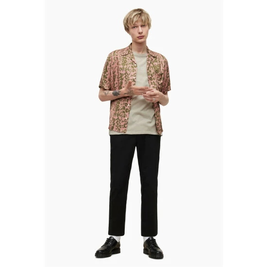 unnamed-file-2571.jpg All Saints AllSaints Grey Refract Short Sleeve Crew Shirt -AllSaints shop unnamed file 2571