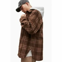 All Saints AllSaints Natural Nikko Ls Shirt -AllSaints shop unnamed file 2578