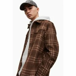 All Saints AllSaints Natural Nikko Ls Shirt -AllSaints shop unnamed file 2579