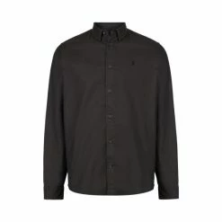 All Saints AllSaints Hermosa Black Ls Shirt -AllSaints shop unnamed file 2585