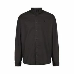 All Saints AllSaints Hermosa Black Ls Shirt -AllSaints shop unnamed file 2586
