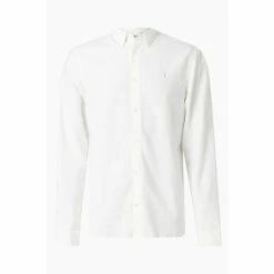 All Saints AllSaints White Lovell Long Sleeve Shirt 4 All Saints AllSaints White Lovell Long Sleeve Shirt -AllSaints shop unnamed file 2591