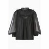 All Saints AllSaints Perri Black Top