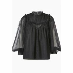 All Saints AllSaints Perri Black Top
