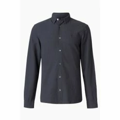 All Saints AllSaints Lovell Blue Shirt -AllSaints shop unnamed file 2647