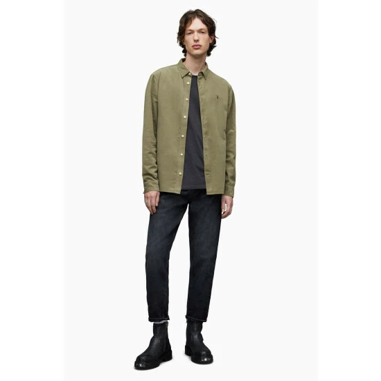 unnamed-file-2667.jpg All Saints AllSaints Green Birchwood Long Sleeve Shirt -AllSaints shop unnamed file 2667