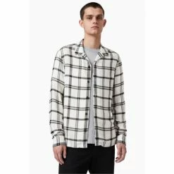 All Saints Black Arline Ls Shirt