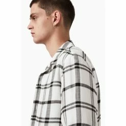 All Saints Black Arline Ls Shirt -AllSaints shop unnamed file 2693