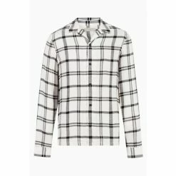 All Saints Black Arline Ls Shirt -AllSaints shop unnamed file 2694