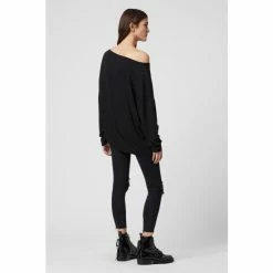 All Saints AllSaints Off The Shoulder Rita Top White -AllSaints shop unnamed file 2714
