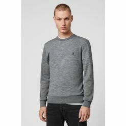 All Saints AllSaints Merino Wool Mode Jumper Navy -AllSaints shop unnamed file 2734