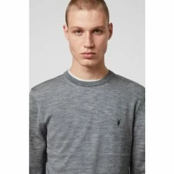 All Saints AllSaints Merino Wool Mode Jumper Navy -AllSaints shop unnamed file 2736