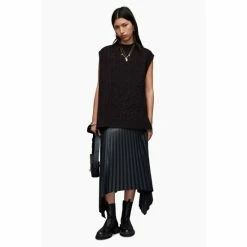 All Saints AllSaints Arvid Brown Tank -AllSaints shop unnamed file 2751