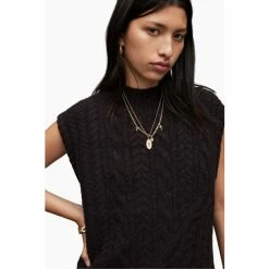 All Saints AllSaints Arvid Brown Tank -AllSaints shop unnamed file 2753