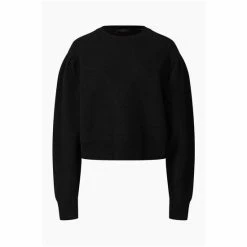 All Saints AllSaints Vika Boiled Black Jumper -AllSaints shop unnamed file 2780