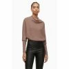 All Saints AllSaints Natural Ridley Crop Jumper