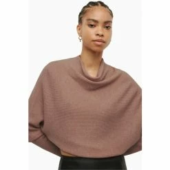 All Saints AllSaints Natural Ridley Crop Jumper -AllSaints shop unnamed file 2794