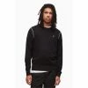 All Saints AllSaints Black Bates Crew Jumper