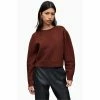 All Saints AllSaints Orange Vika Boiled Jumper