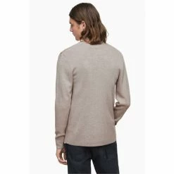All Saints AllSaints Natural Mode Merino Open Car Jumper -AllSaints shop unnamed file 2863
