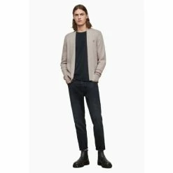 All Saints AllSaints Natural Mode Merino Open Car Jumper -AllSaints shop unnamed file 2864