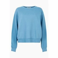 All Saints AllSaints Blue Pippa Sweatshirt 6 All Saints AllSaints Blue Pippa Sweatshirt -AllSaints shop unnamed file 2874