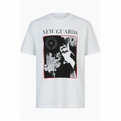 All Saints AllSaints Pravha Crew White T-Shirt -AllSaints shop unnamed file 289