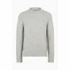 All Saints AllSaints Grey Statten Crew Jumper