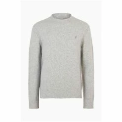All Saints AllSaints Grey Statten Crew Jumper -AllSaints shop unnamed file 2920