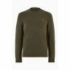 All Saints AllSaints Green Statten Crew Jumper