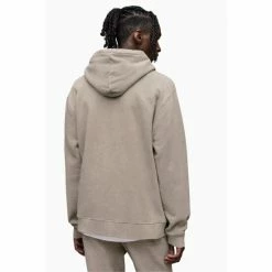 All Saints AllSaints Saka Overhead Brown Hoodie -AllSaints shop unnamed file 2942