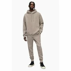 All Saints AllSaints Saka Overhead Brown Hoodie -AllSaints shop unnamed file 2944
