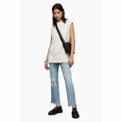 All Saints AllSaints Arvid White Tank -AllSaints shop unnamed file 2954