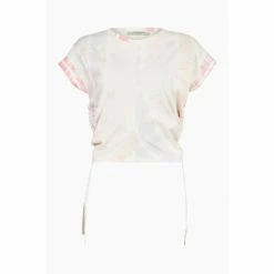 All Saints AllSaints Pink Mira Marea T-Shirt -AllSaints shop unnamed file 296