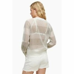 All Saints AllSaints White Misha Lou Jumper 1 All Saints AllSaints White Misha Lou Jumper -AllSaints shop unnamed file 2975