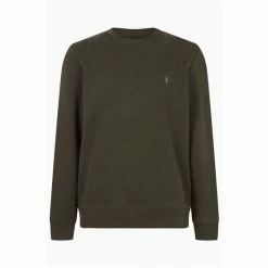 All Saints AllSaints Grey Raven Crew Jumper -AllSaints shop unnamed file 2983