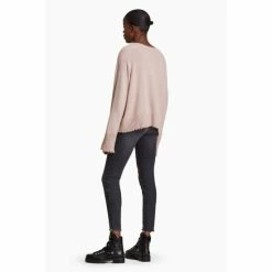 All Saints AllSaints Kiera Pink Cashmere Crew Jumper 3 All Saints AllSaints Kiera Pink Cashmere Crew Jumper -AllSaints shop unnamed file 2987