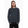 All Saints AllSaints Grey Ivar Merino Crew Jumper