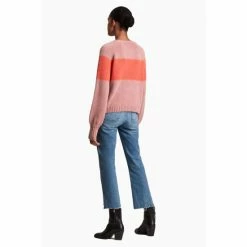 All Saints AllSaints Pink Lou Uno Jumper 1 All Saints AllSaints Pink Lou Uno Jumper -AllSaints shop unnamed file 3003