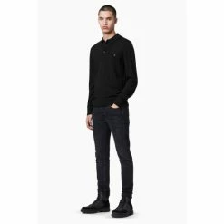 All Saints AllSaints Mode Merino Ls Polo -AllSaints shop unnamed file 3010