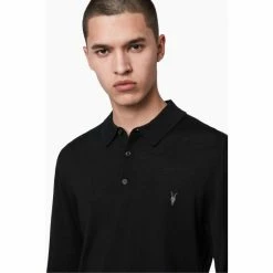 All Saints AllSaints Mode Merino Ls Polo -AllSaints shop unnamed file 3012