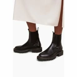 All Saints AllSaints Hayley Black Boots -AllSaints shop unnamed file 3018