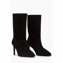 All Saints AllSaints Orlana Black Suede Boots -AllSaints shop unnamed file 3025