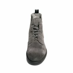 All Saints AllSaints Harland Grey Lace-Up Suede Boots -AllSaints shop unnamed file 3151