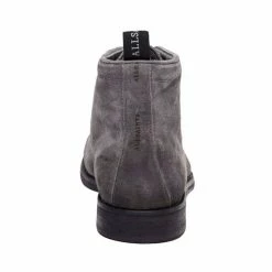 All Saints AllSaints Harland Grey Lace-Up Suede Boots -AllSaints shop unnamed file 3152